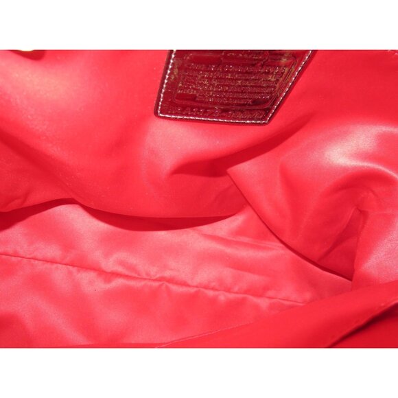 Coach 2011 Rocker Nautical Theme Sequined Poppy Canvas Tote & matching wallet - Picture 7 of 15